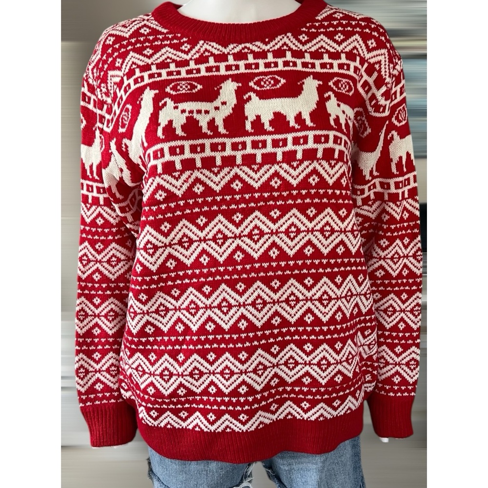 BIBI Cozy holiday sweater S M L XL - Picture 6 of 8